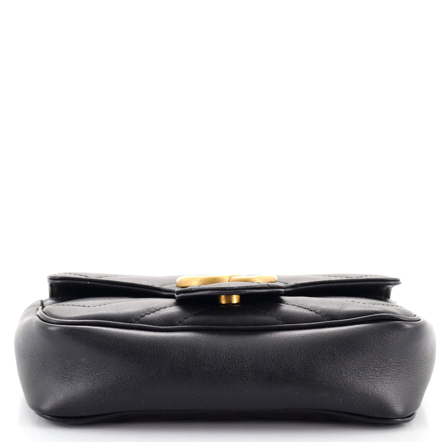 GG Marmont Flap Bag Matelasse Leather Super Mini