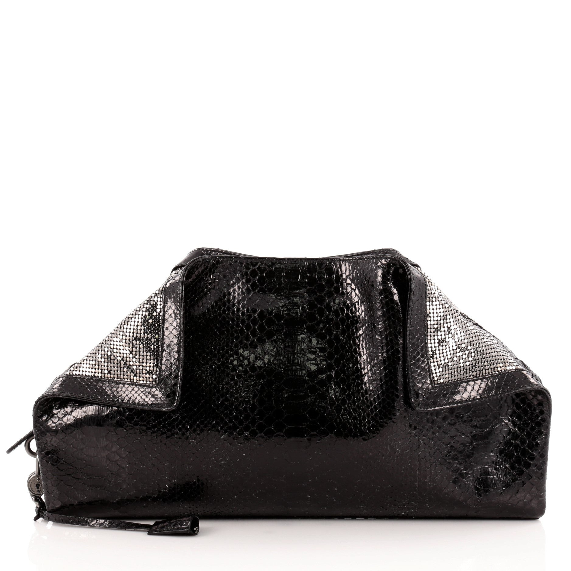 Pitone Specchio Clutch Python