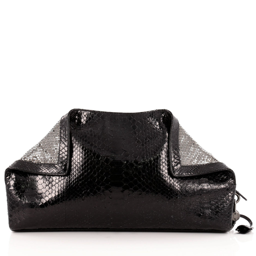 Pitone Specchio Clutch Python