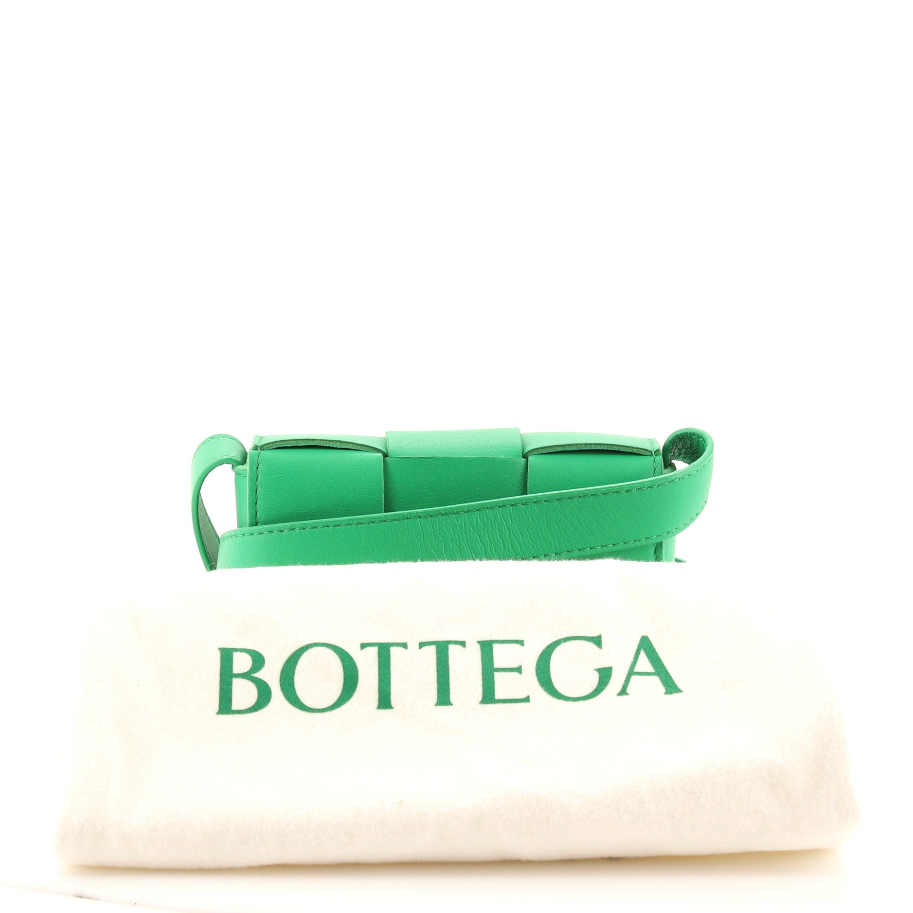 Cassette Crossbody Bag Maxi Intrecciato Leather Extra Mini