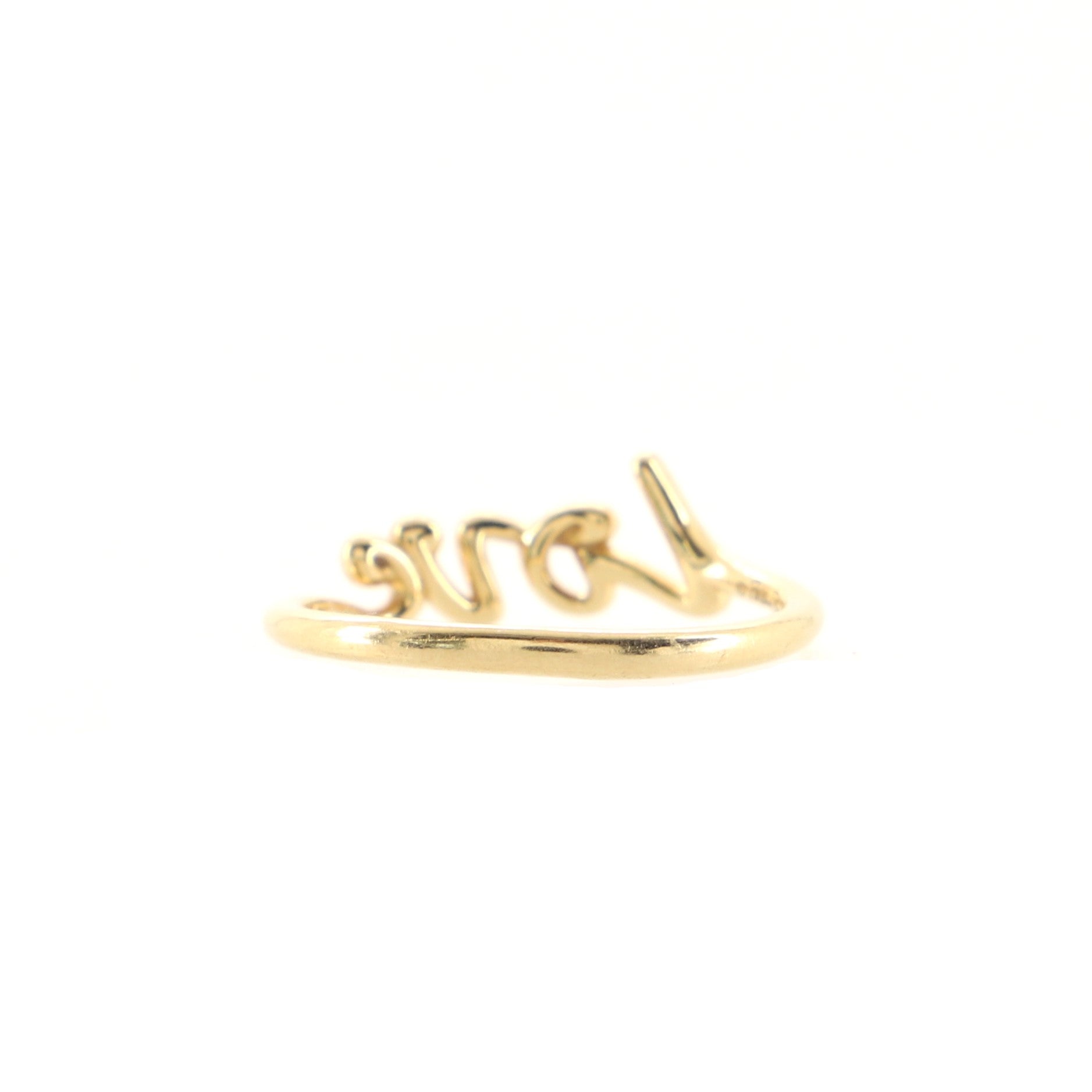 Paloma's Graffiti Love Ring 18K Yellow Gold Mini