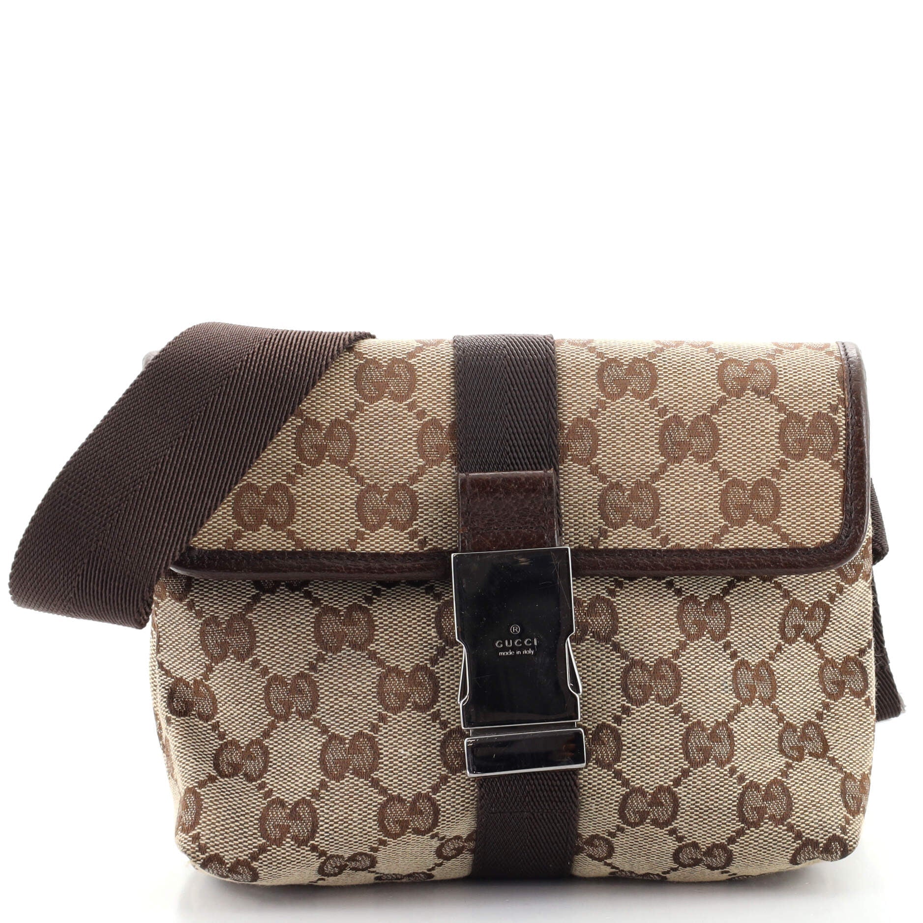Buckle Belt Bag GG Canvas Mini
