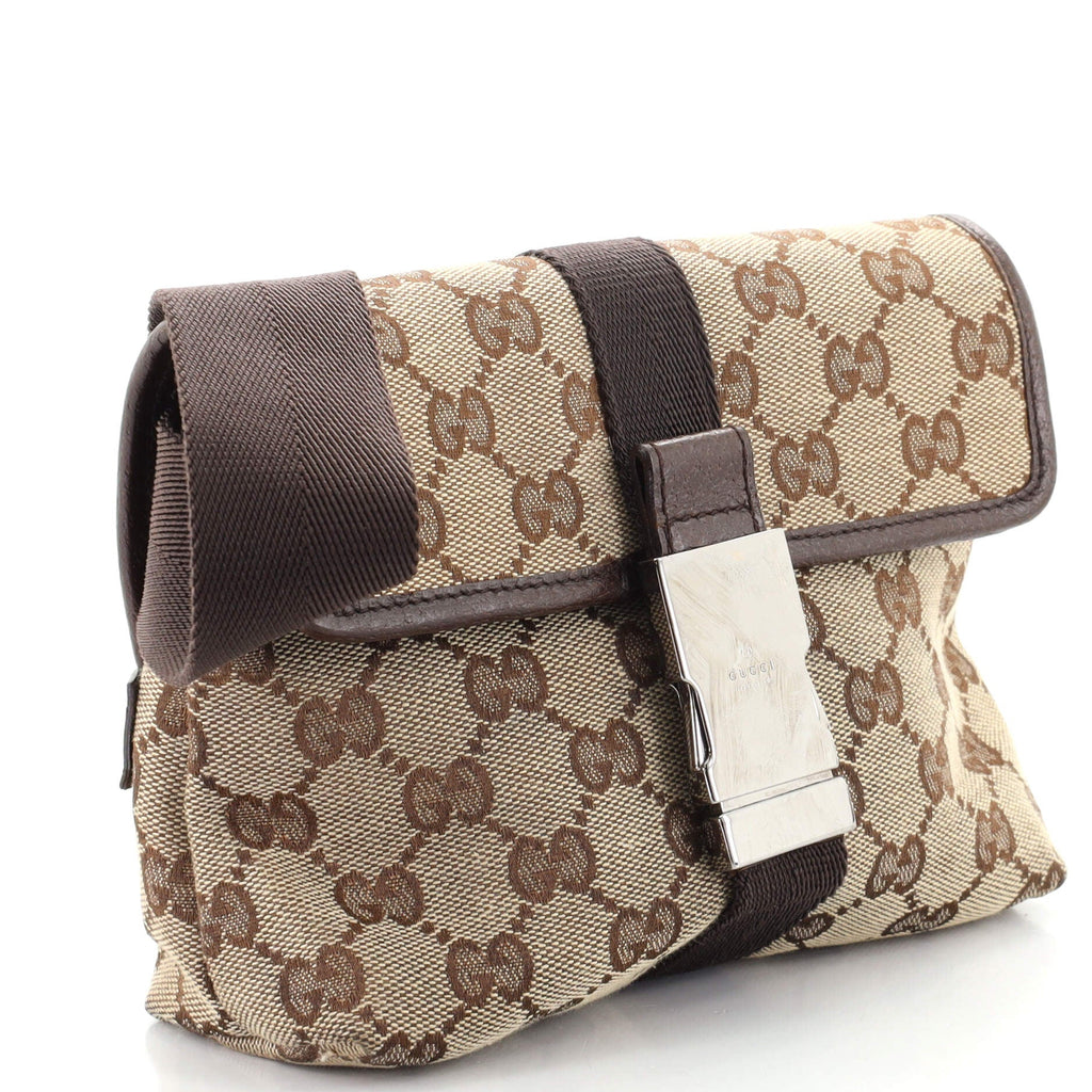 Buckle Belt Bag GG Canvas Mini