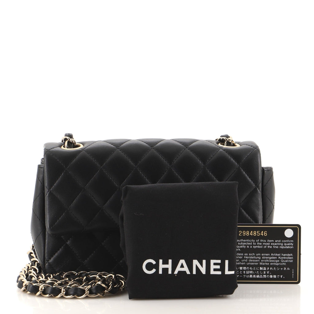 Classic Single Flap Bag Quilted Lambskin Mini