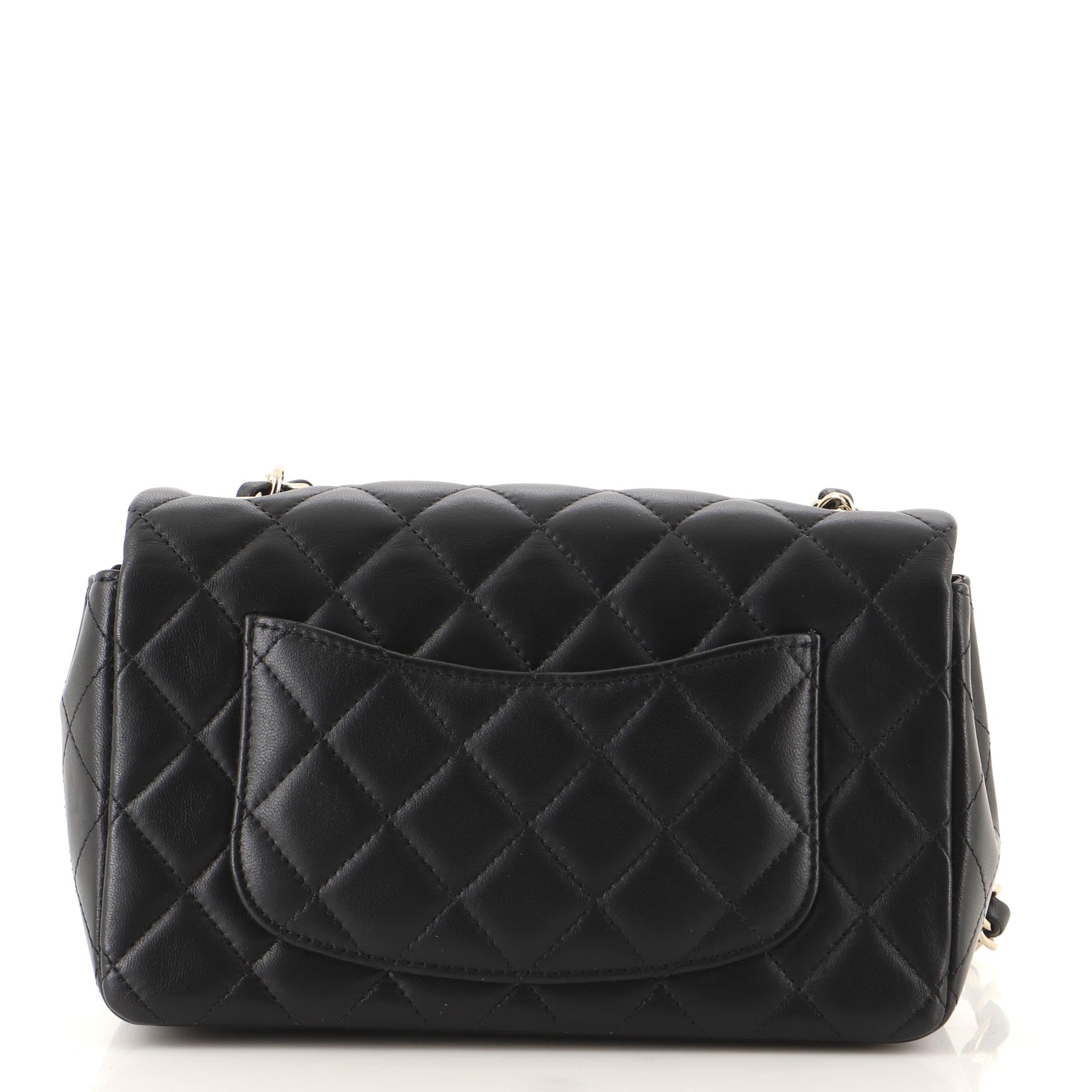 Classic Single Flap Bag Quilted Lambskin Mini