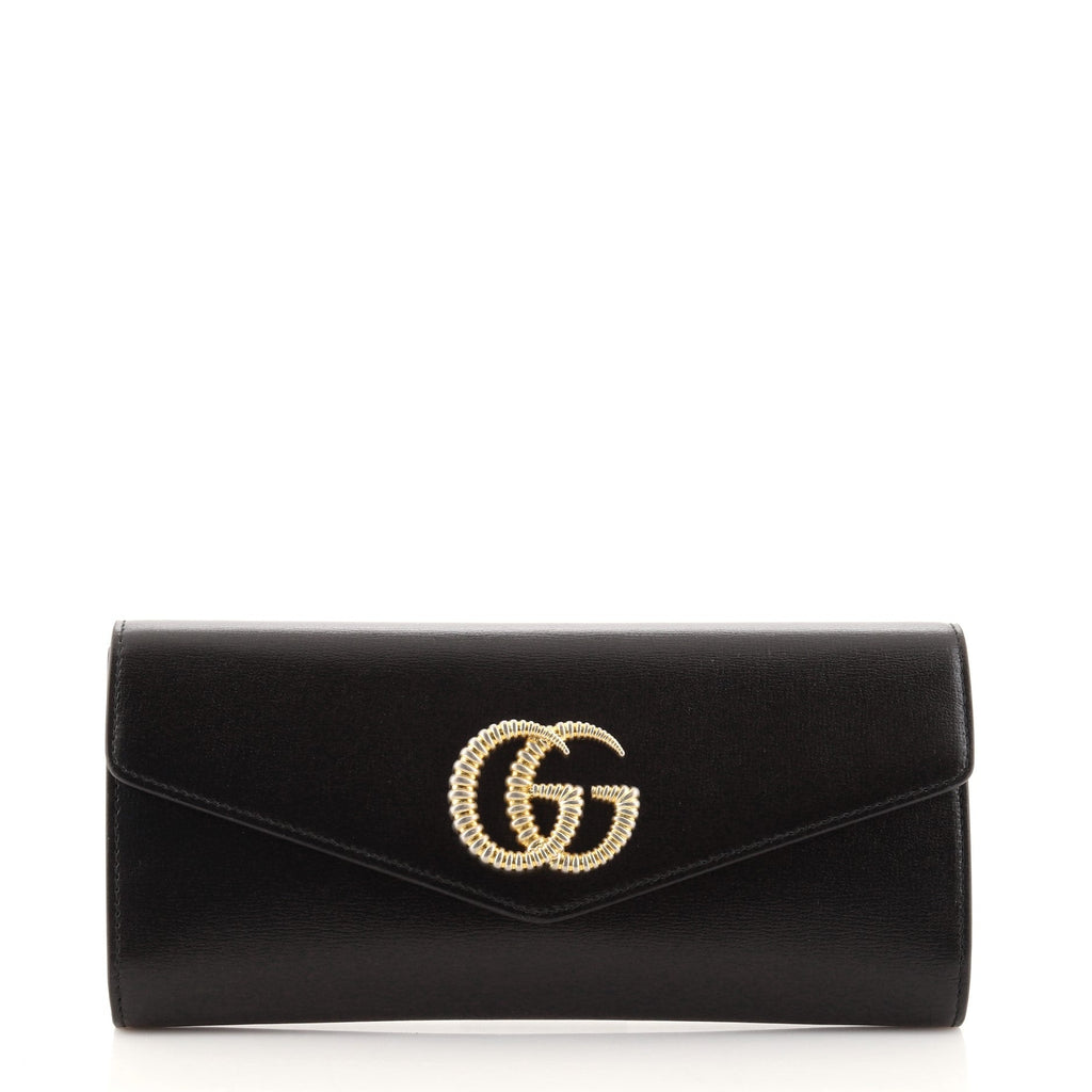 GG Broadway Envelope Clutch Leather
