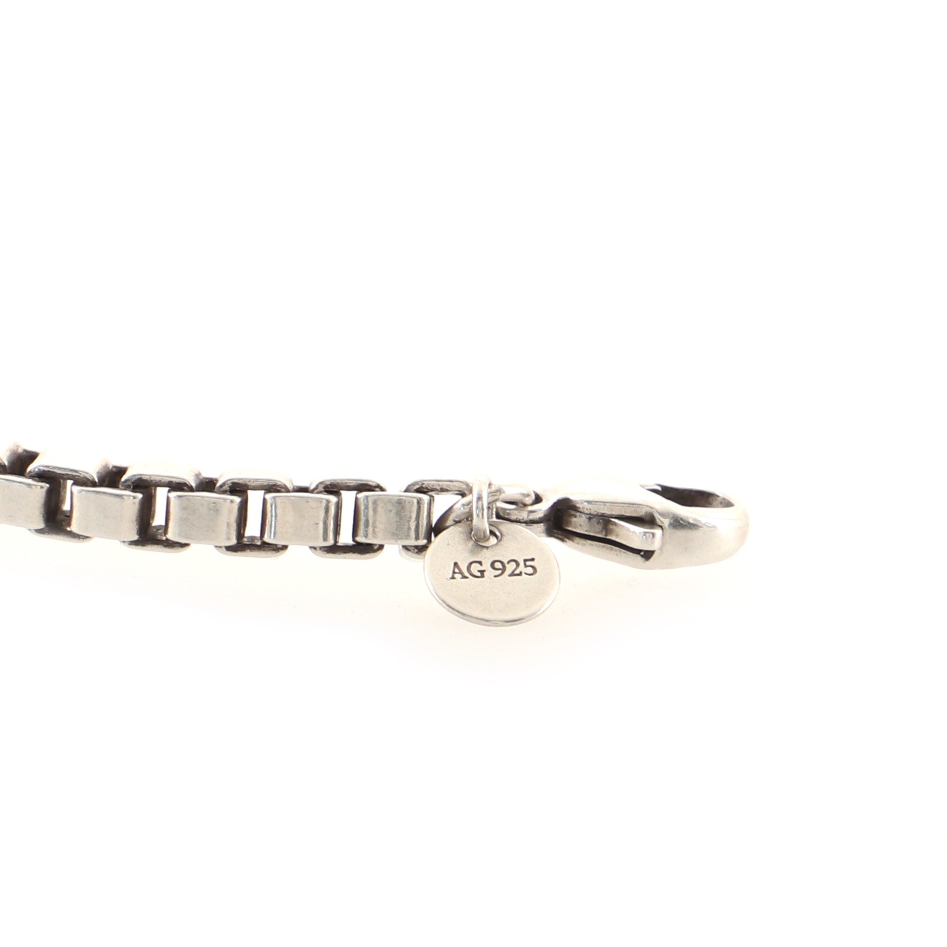 Venetian Link Bracelet Sterling Silver