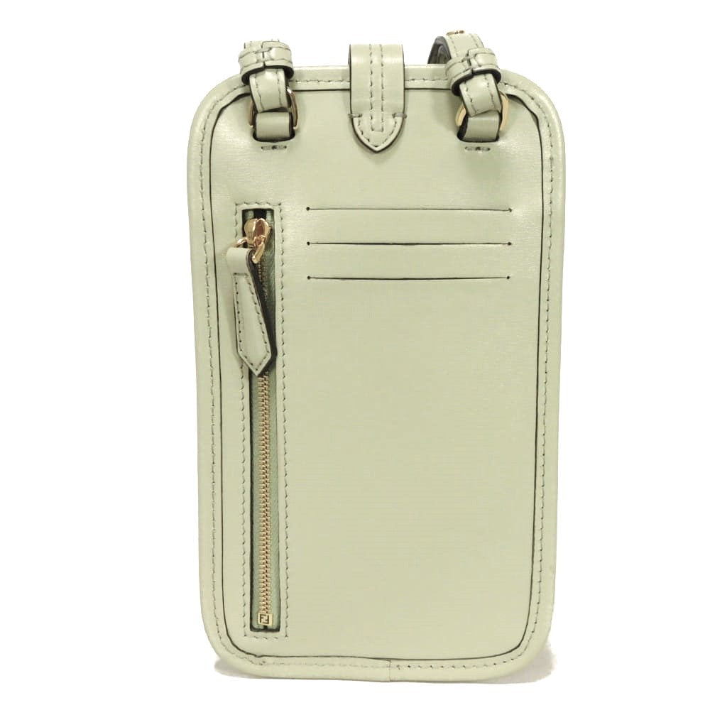 Fendi O'Lock Phone Pouch Calf Leather Phone Case