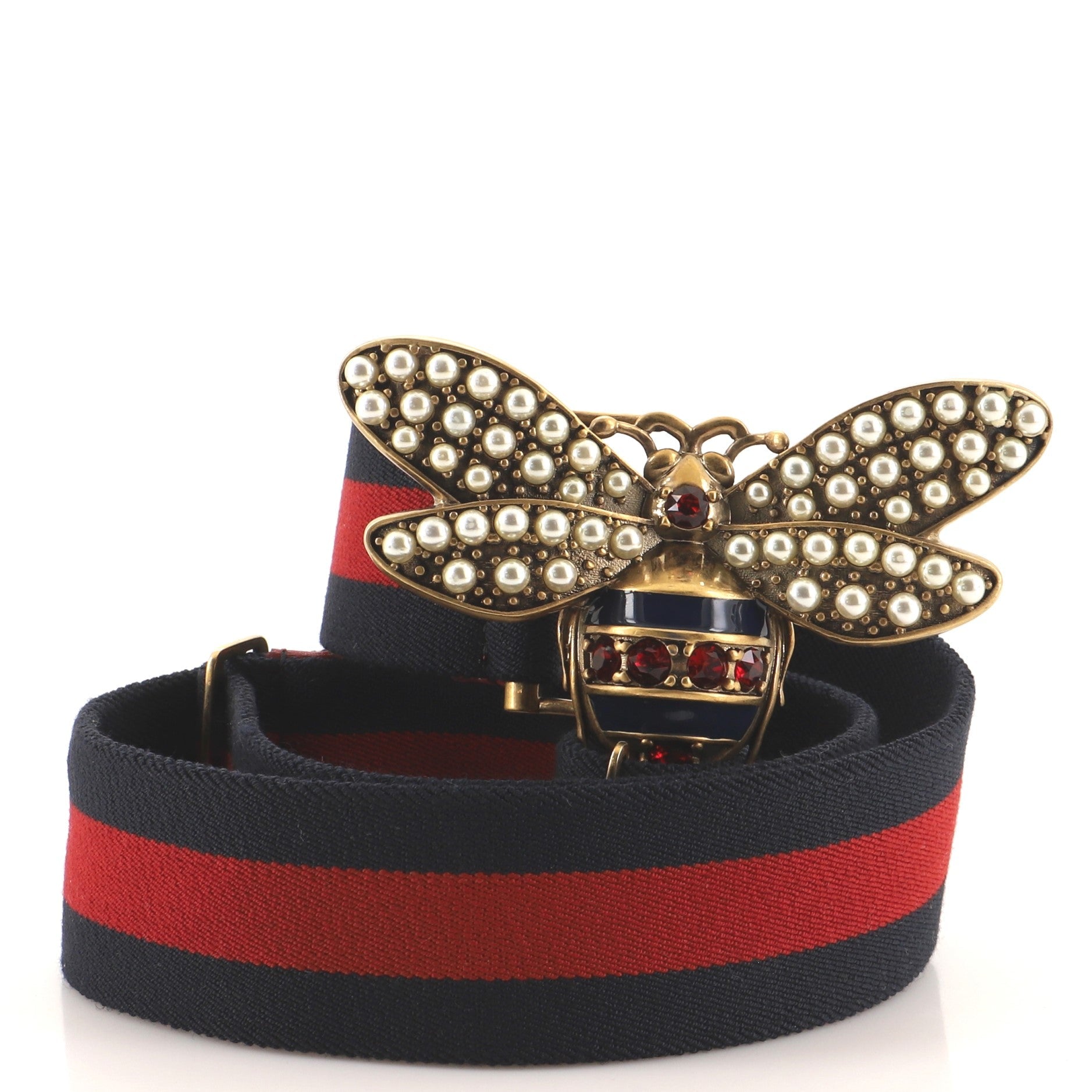 Queen Margaret Bee Belt Canvas Wide 95