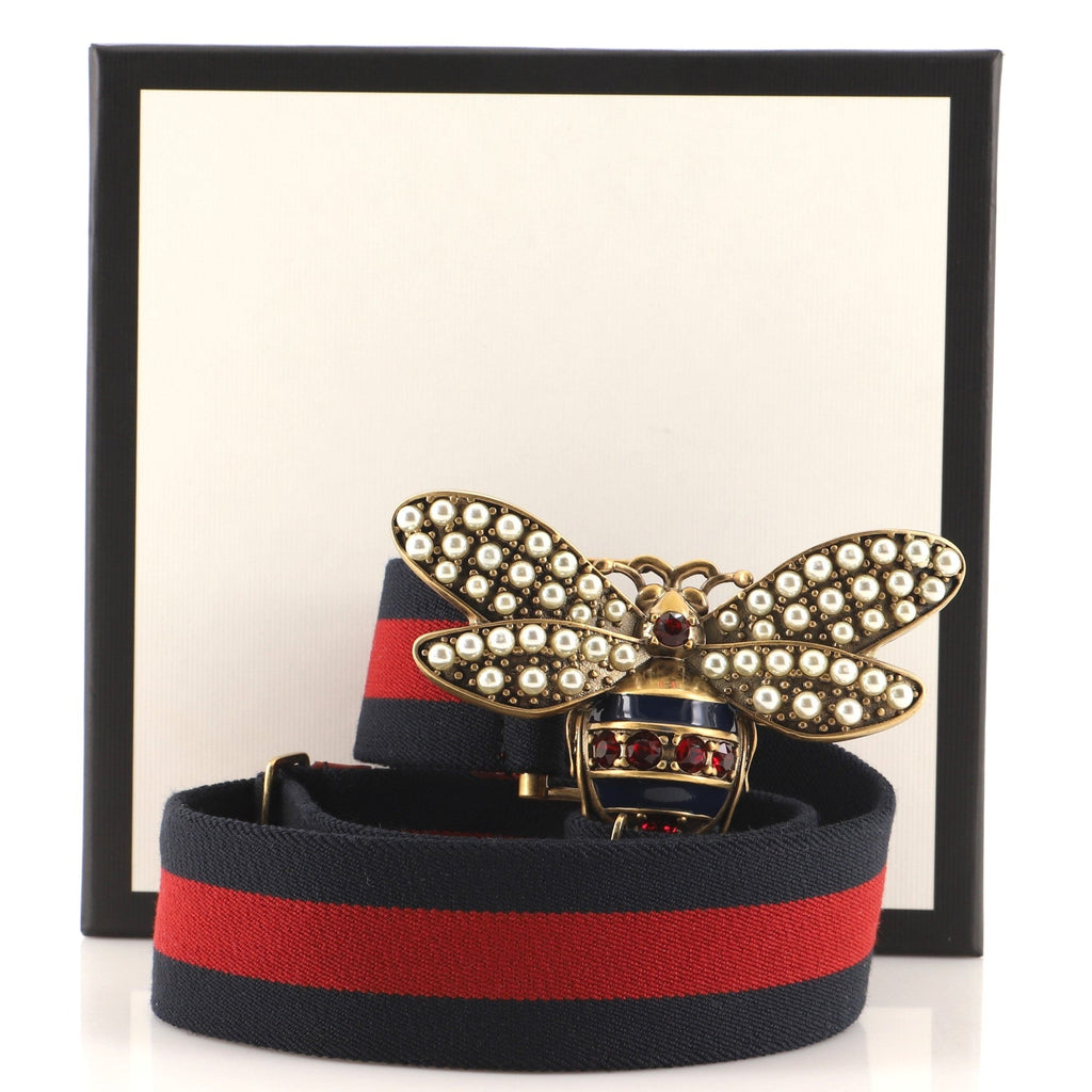 Queen Margaret Bee Belt Canvas Wide 95