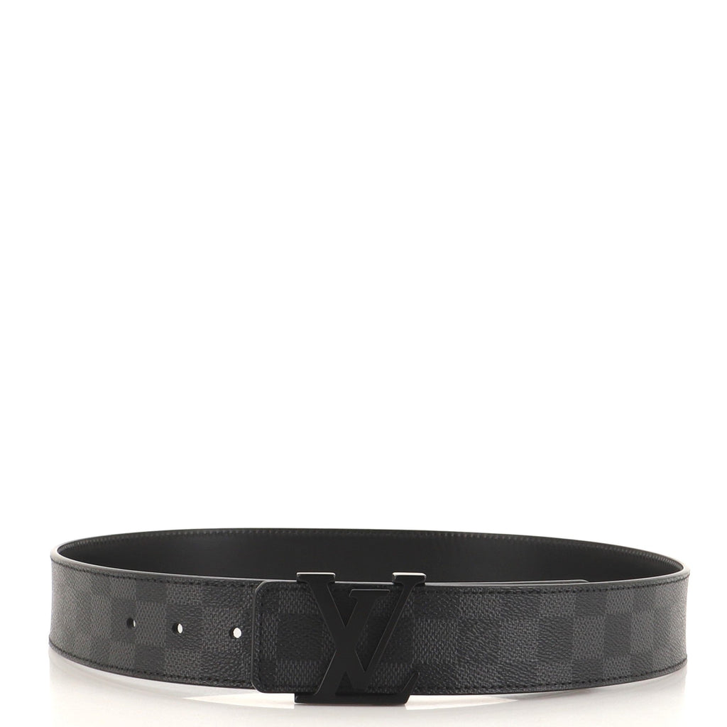 LV Initiales Belt Damier Graphite Wide 85
