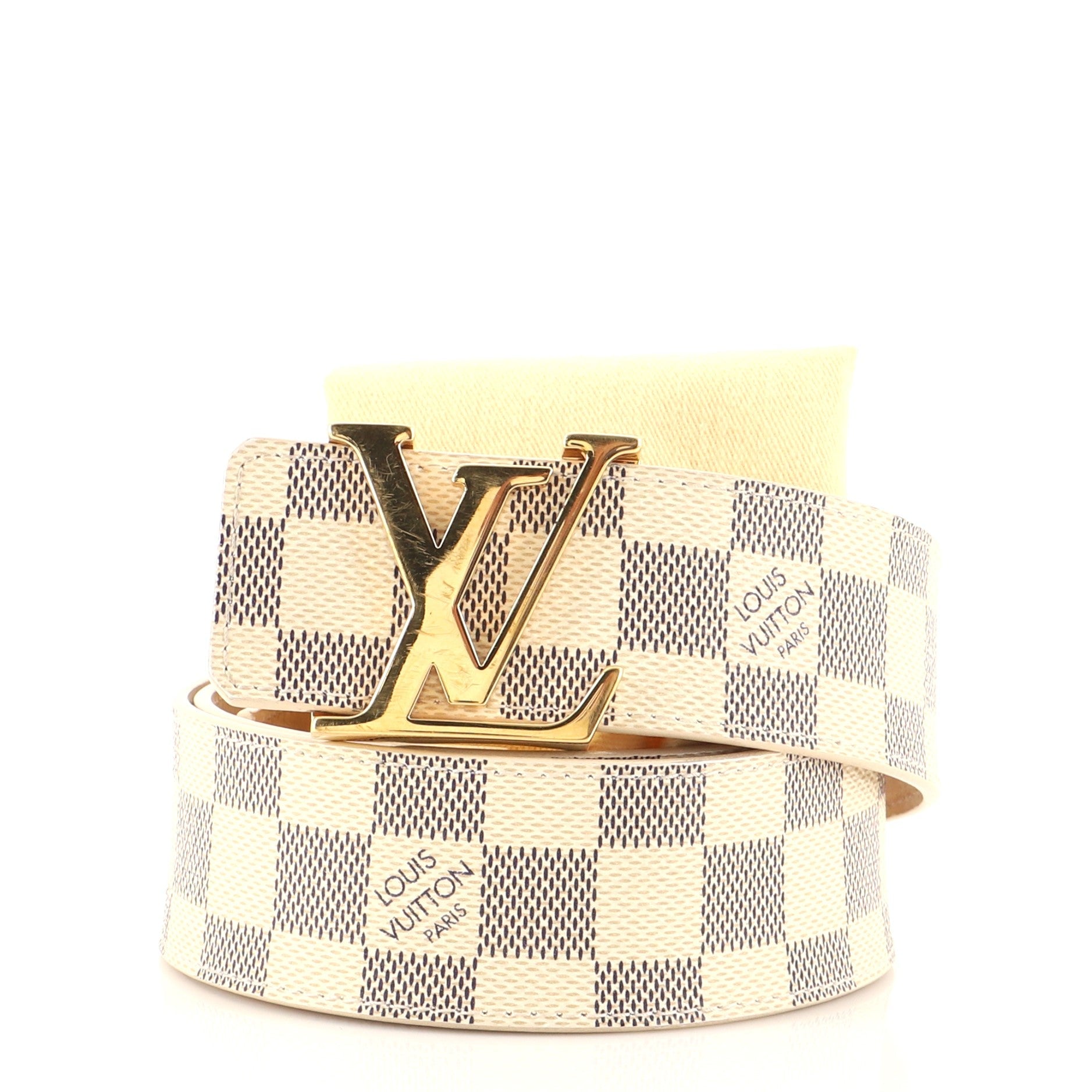 LV Initiales Belt Damier Wide 85