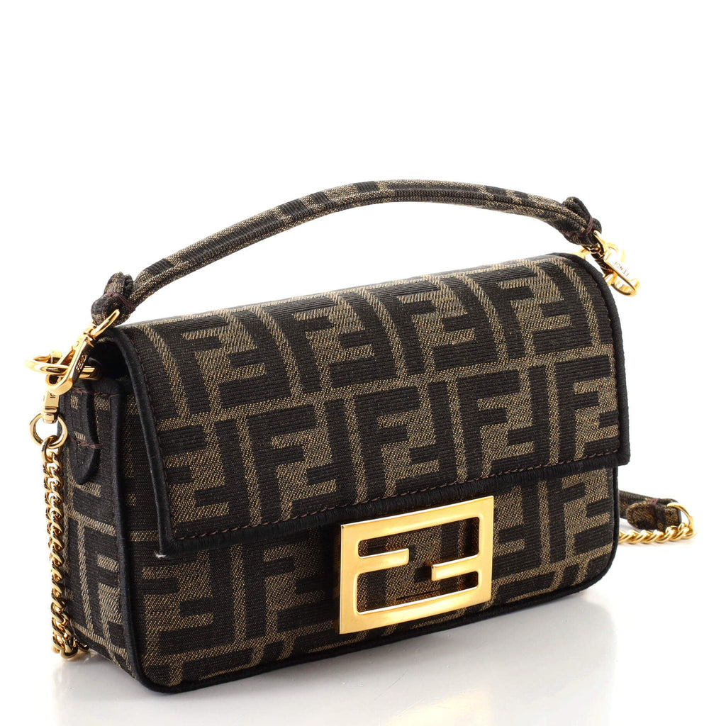 Baguette NM Bag Zucca Canvas Mini