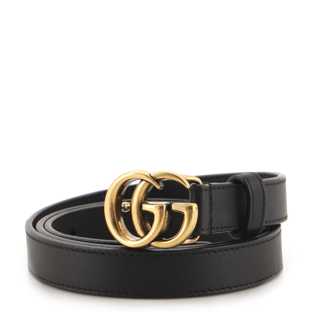 GG Marmont Belt Leather Thin 85