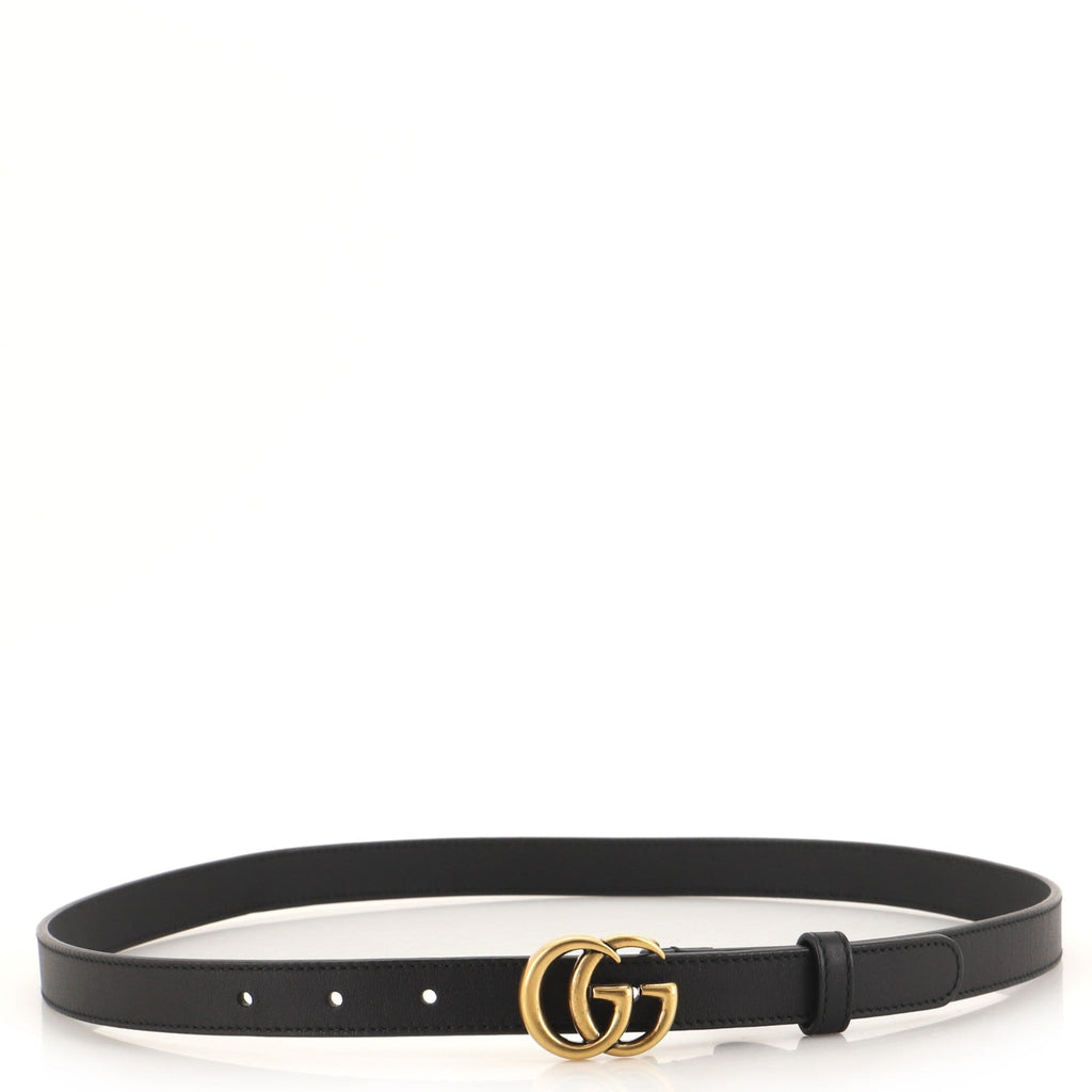 GG Marmont Belt Leather Thin 85