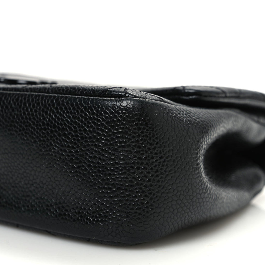 Caviar Quilted Incognito Mini Square Flap Black