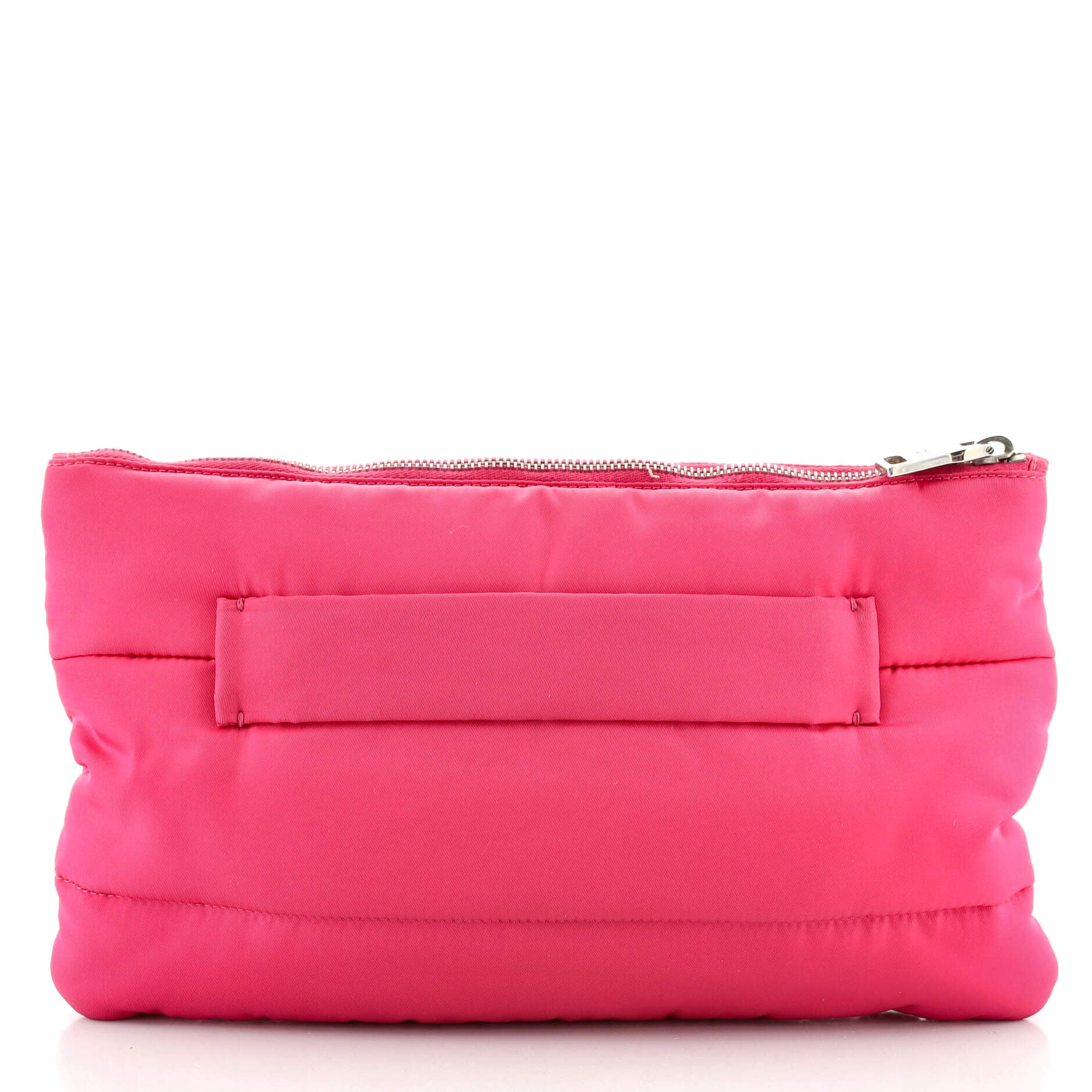Bomber Clutch Tessuto Medium