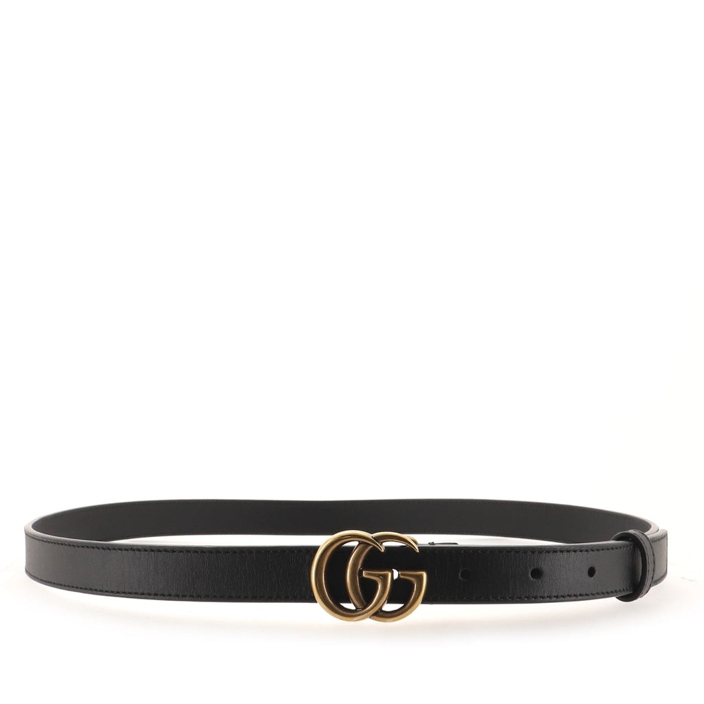 GG Marmont Belt Leather Thin 95