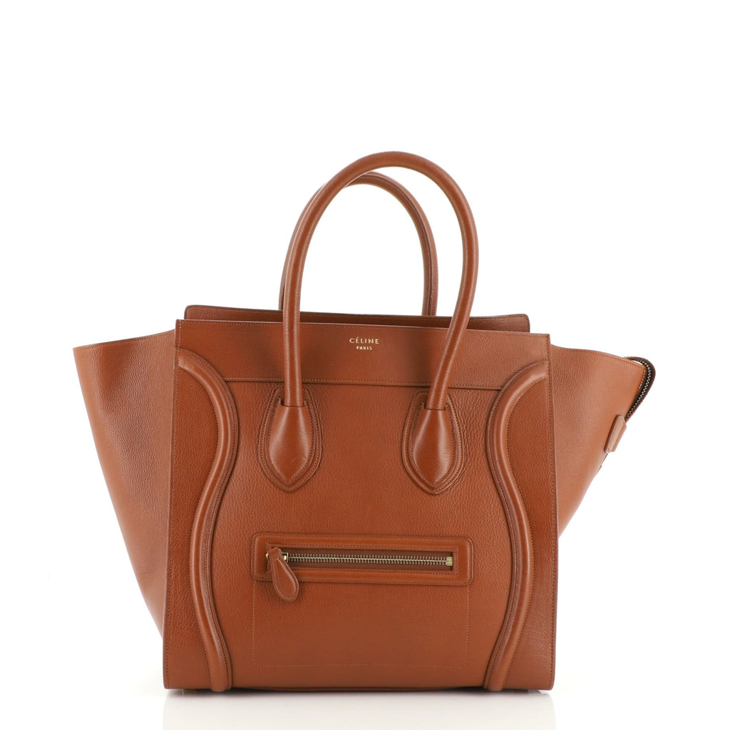 Luggage Bag Grainy Leather Mini