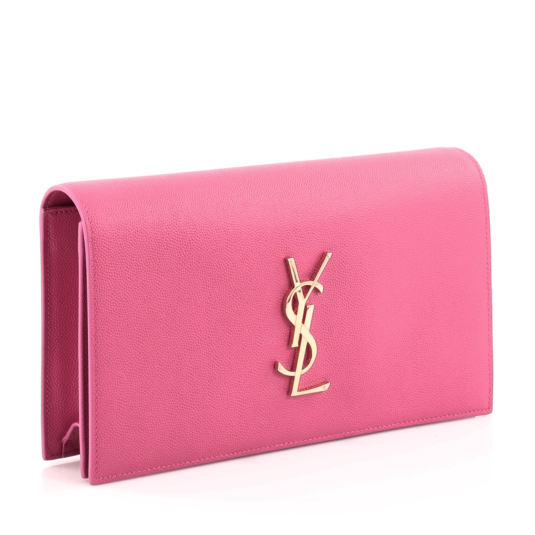 Classic Monogram Clutch Leather Large