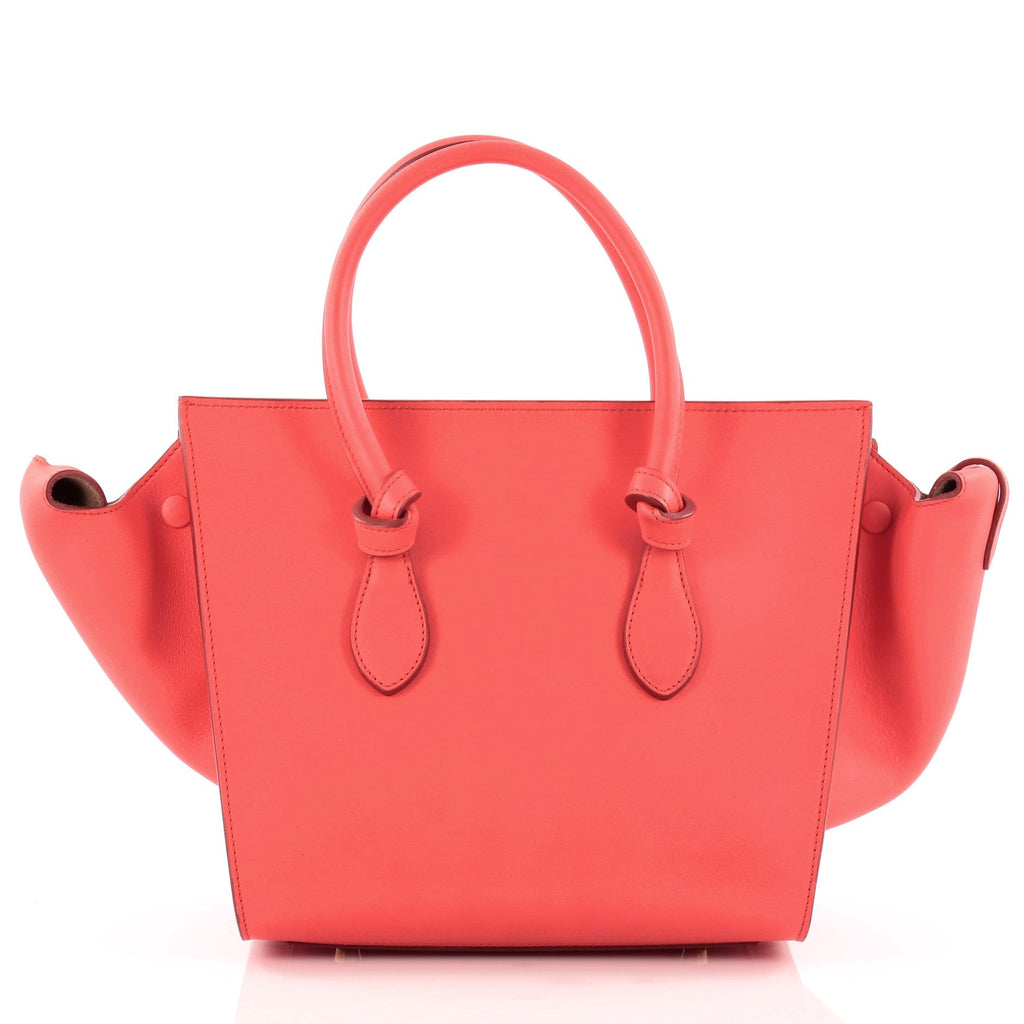 Tie Knot Tote Smooth Leather Mini