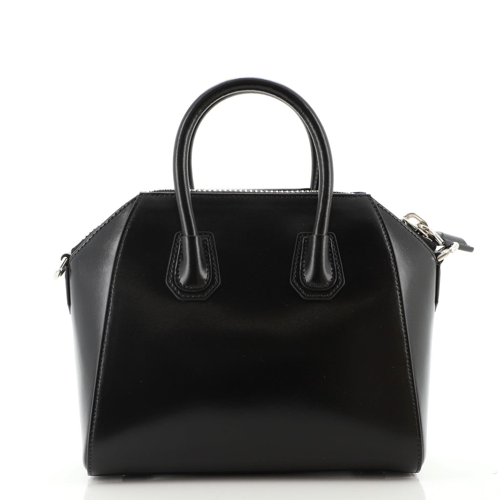 Antigona Bag Glazed Leather Mini