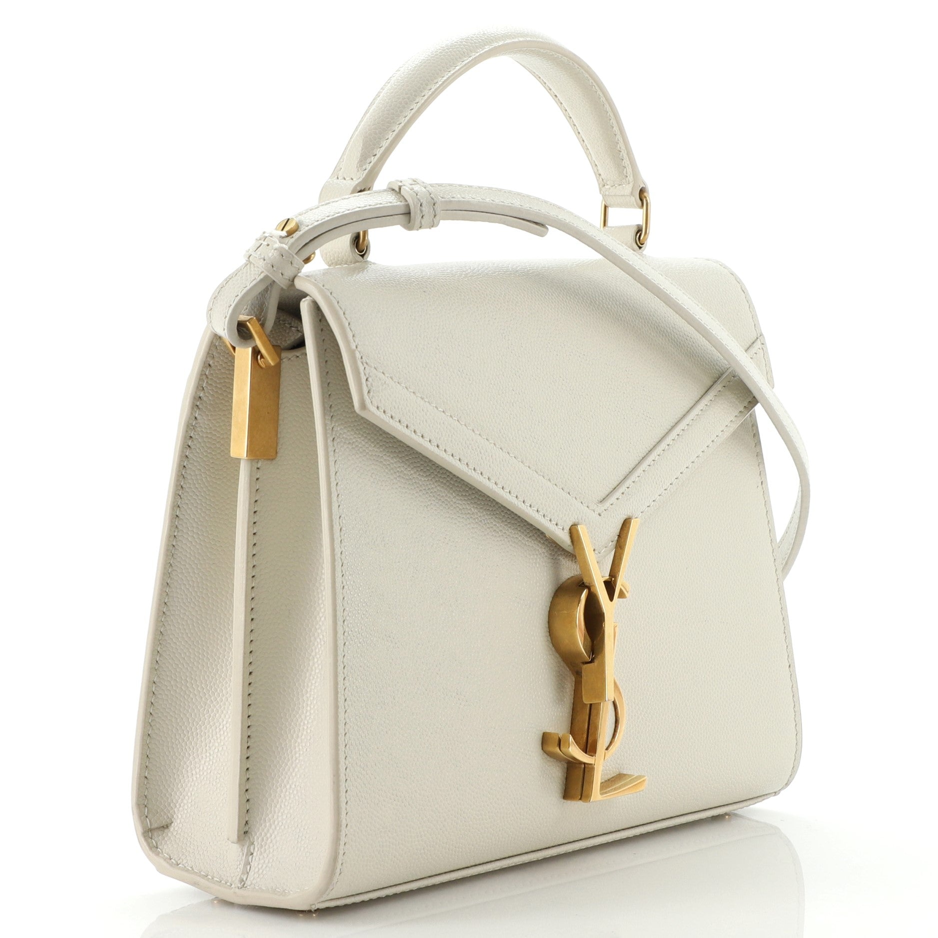 Cassandra Top Handle Bag Leather Mini