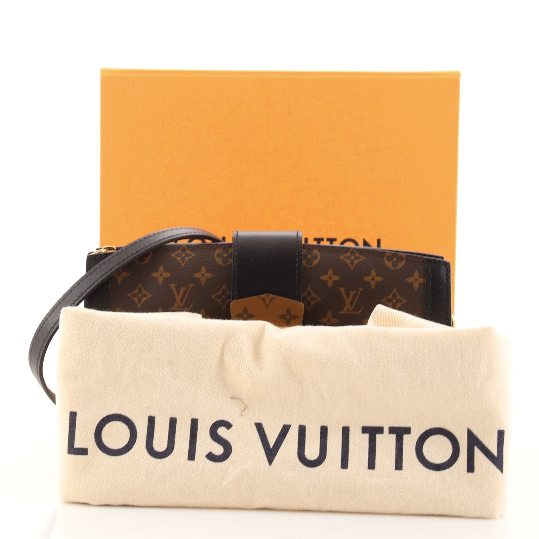 Trunk Clutch Reverse Monogram Canvas