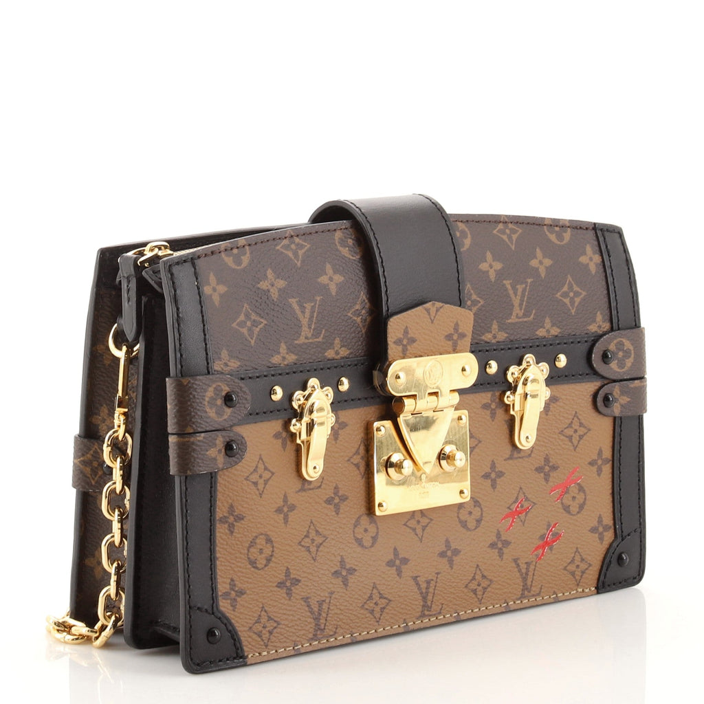 Trunk Clutch Reverse Monogram Canvas
