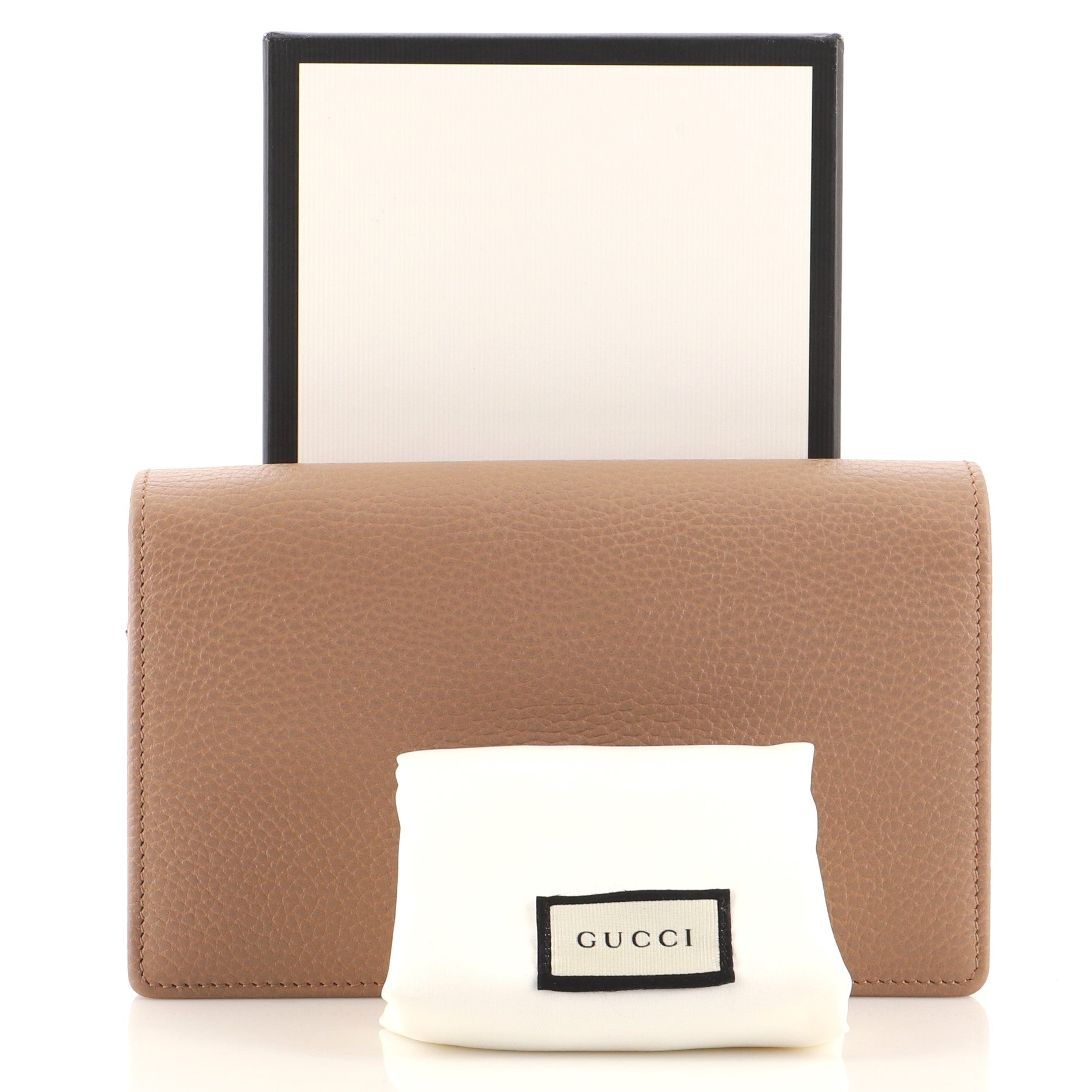 Petite GG Marmont Chain Wallet Leather Mini