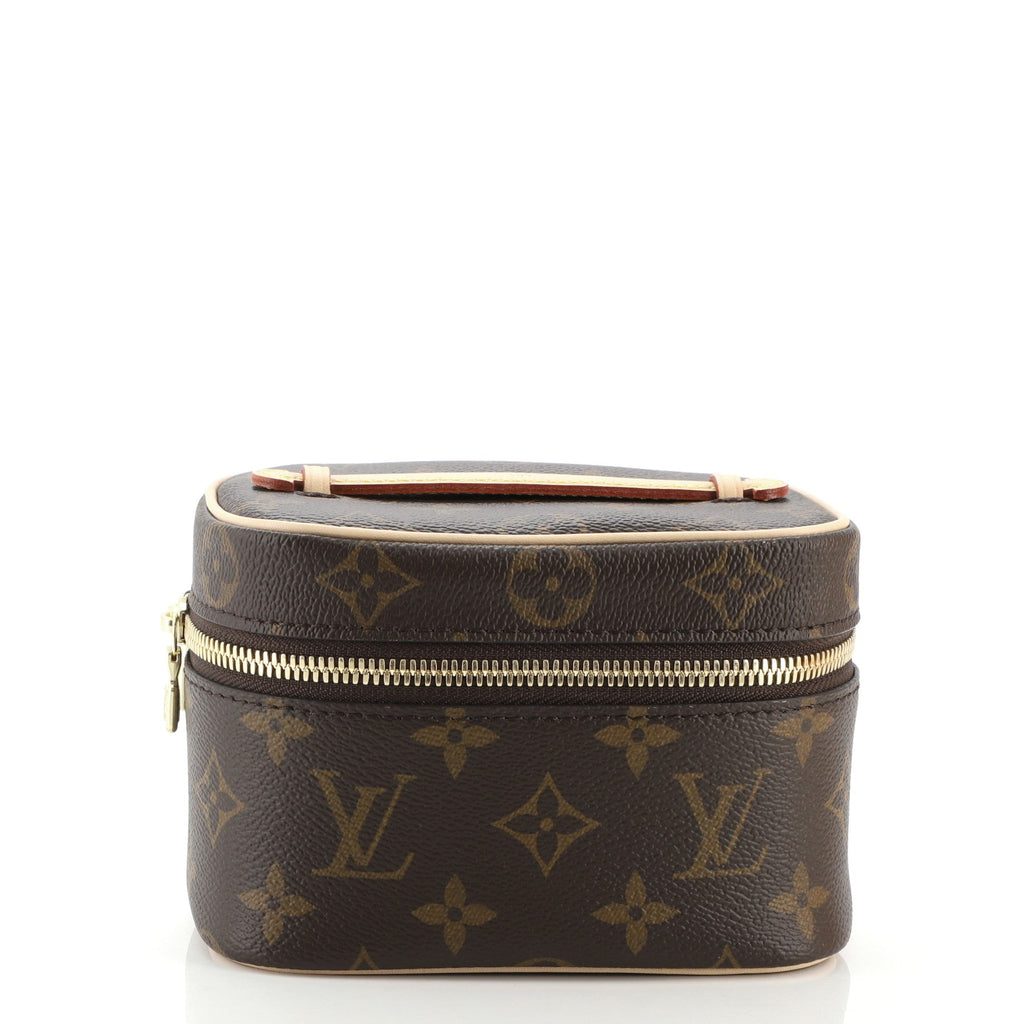 Nice Vanity Case Monogram Canvas Nano