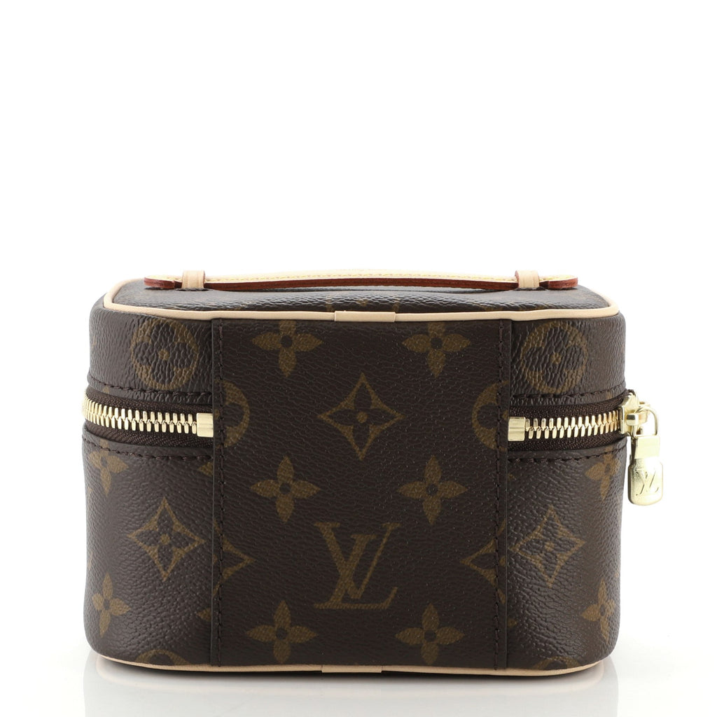 Nice Vanity Case Monogram Canvas Nano
