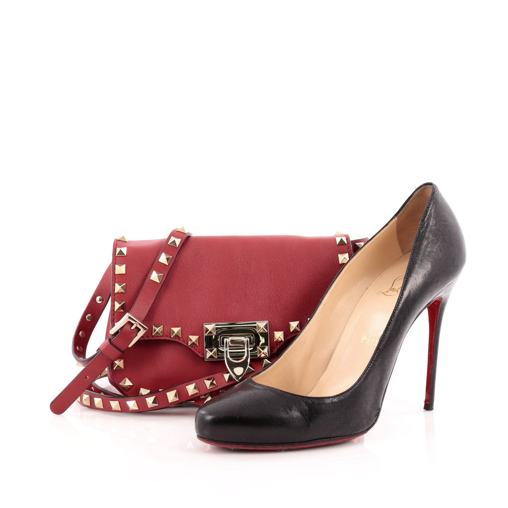 Rockstud Crossbody Bag Leather Mini