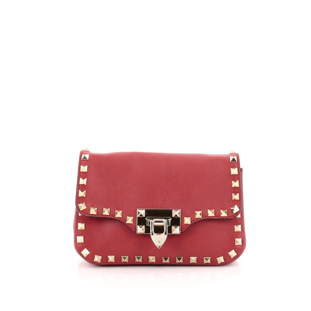 Rockstud Crossbody Bag Leather Mini