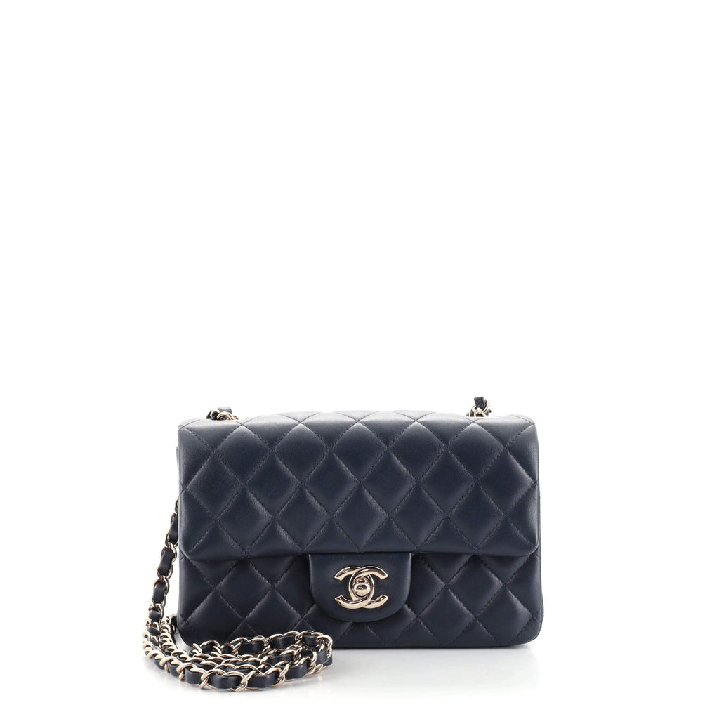 Classic Single Flap Bag Quilted Lambskin Mini