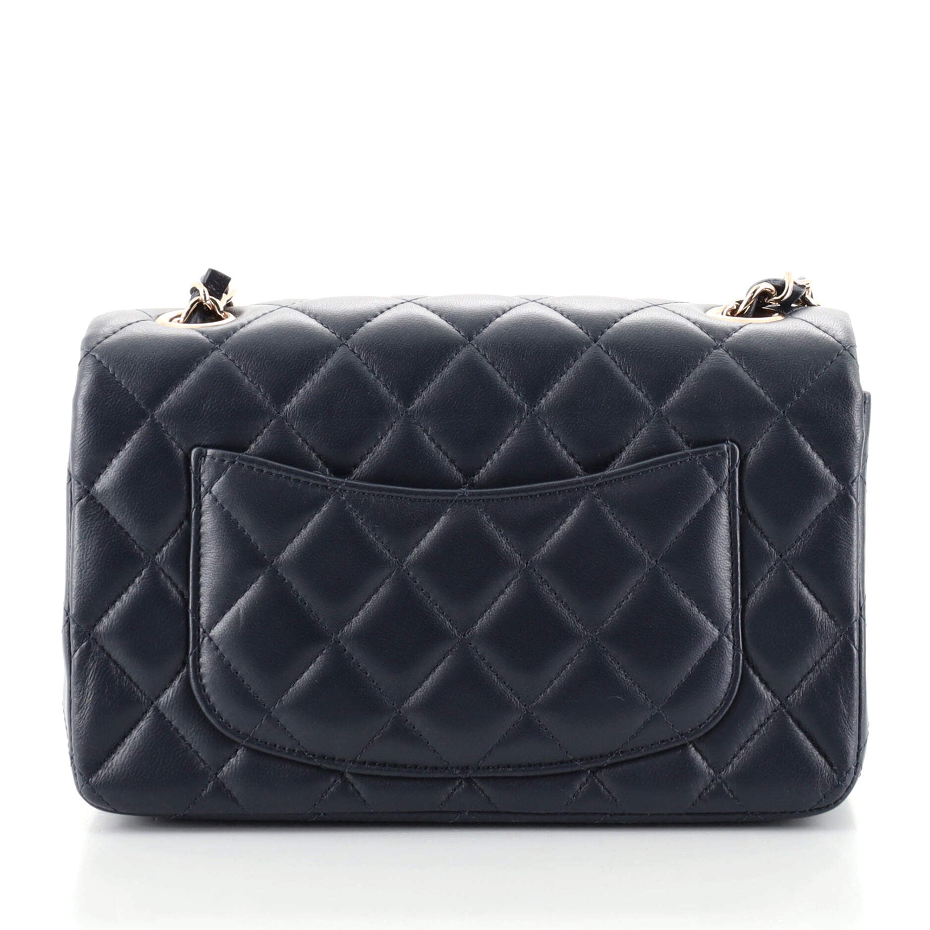 Classic Single Flap Bag Quilted Lambskin Mini