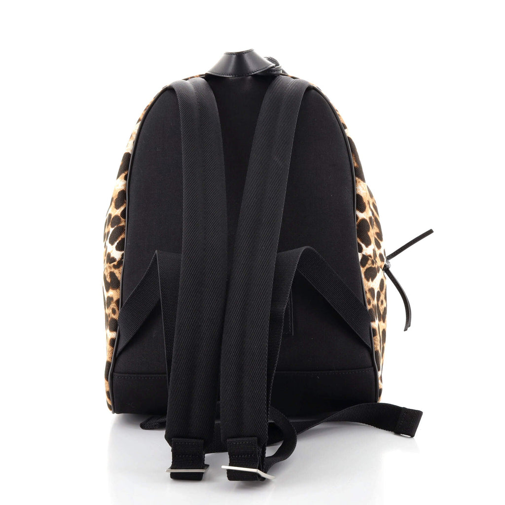 City Backpack Printed Canvas Mini
