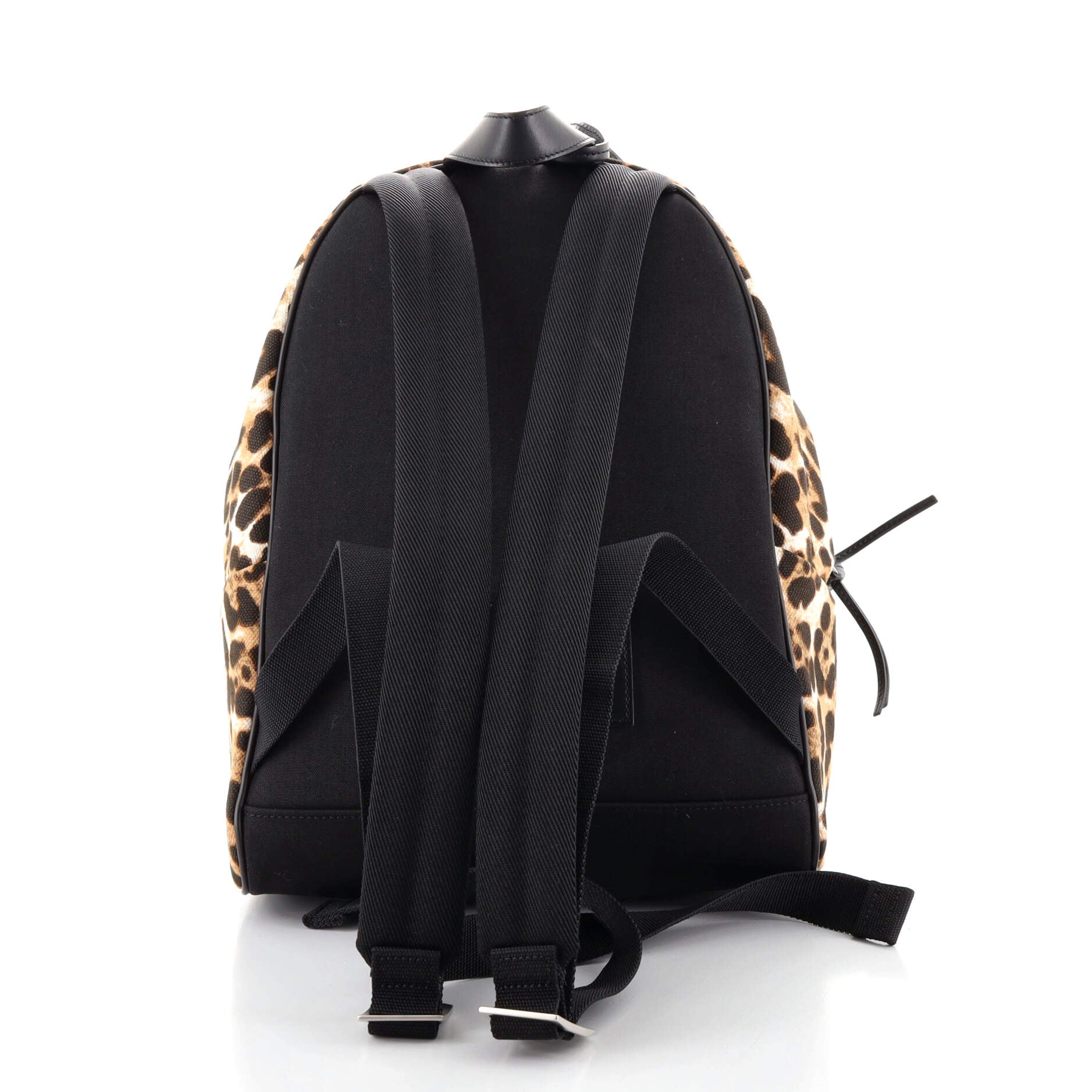 City Backpack Printed Canvas Mini