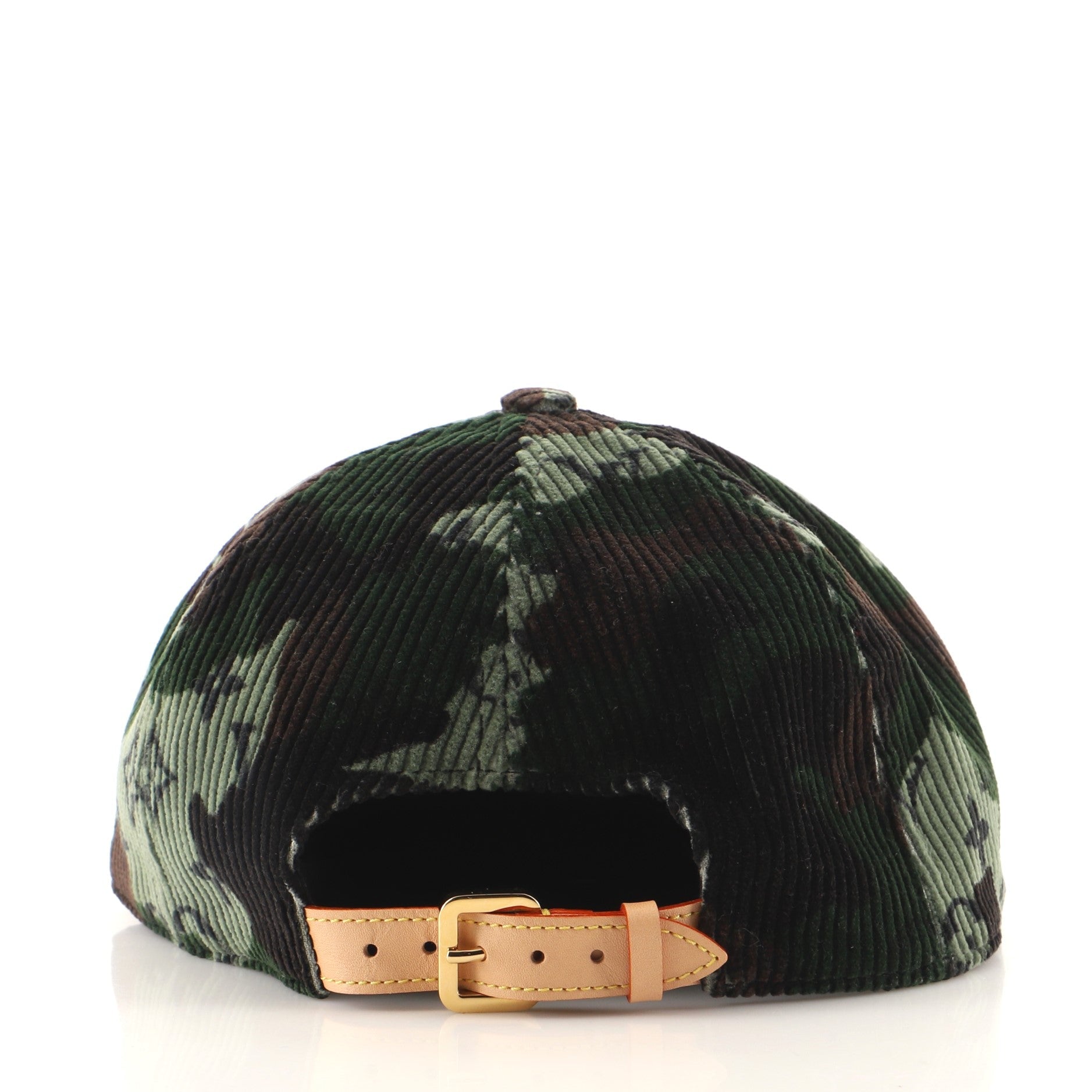 Baseball Cap Camouflage Monogram Corduroy XXL