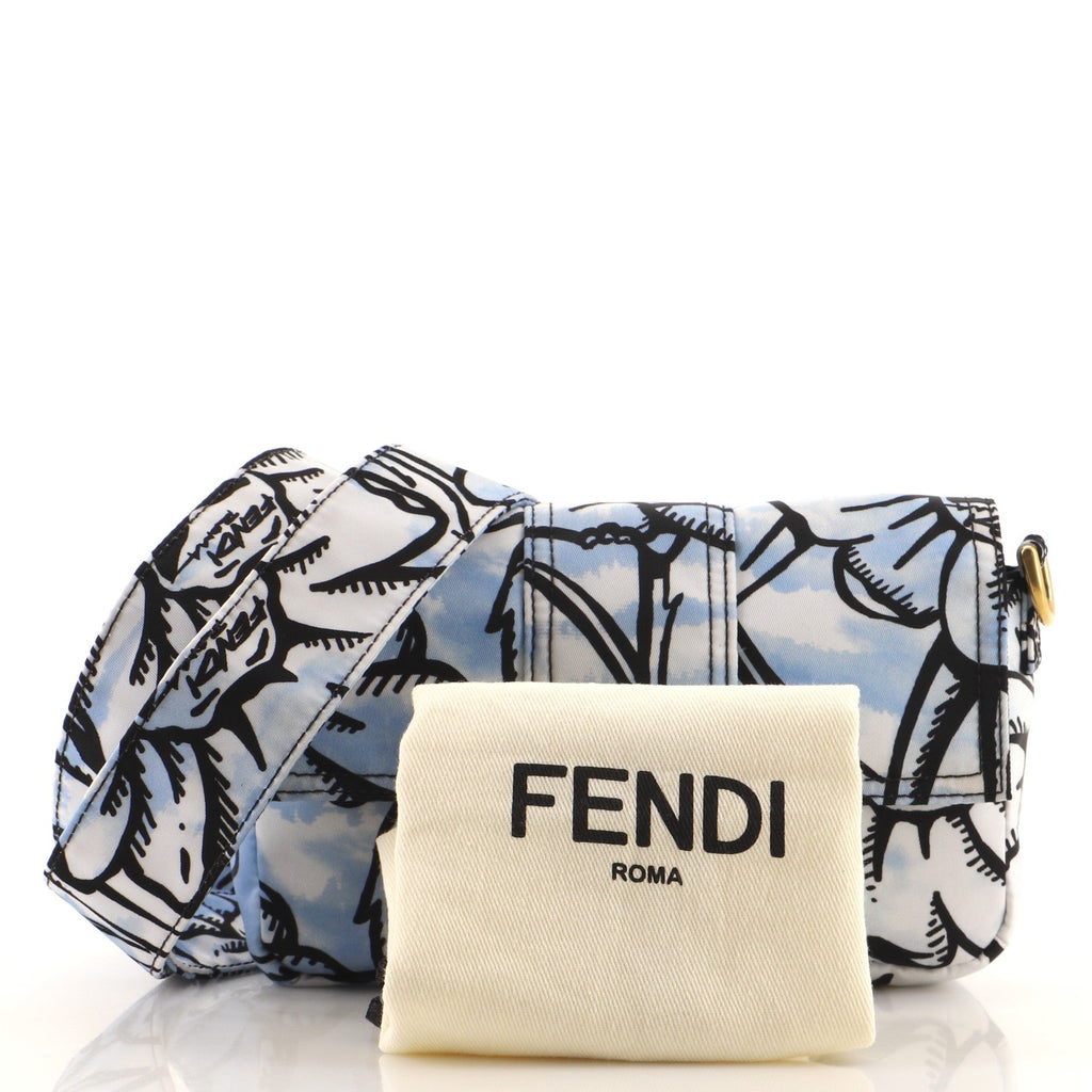 Baguette Convertible Belt Bag Printed Nylon Mini