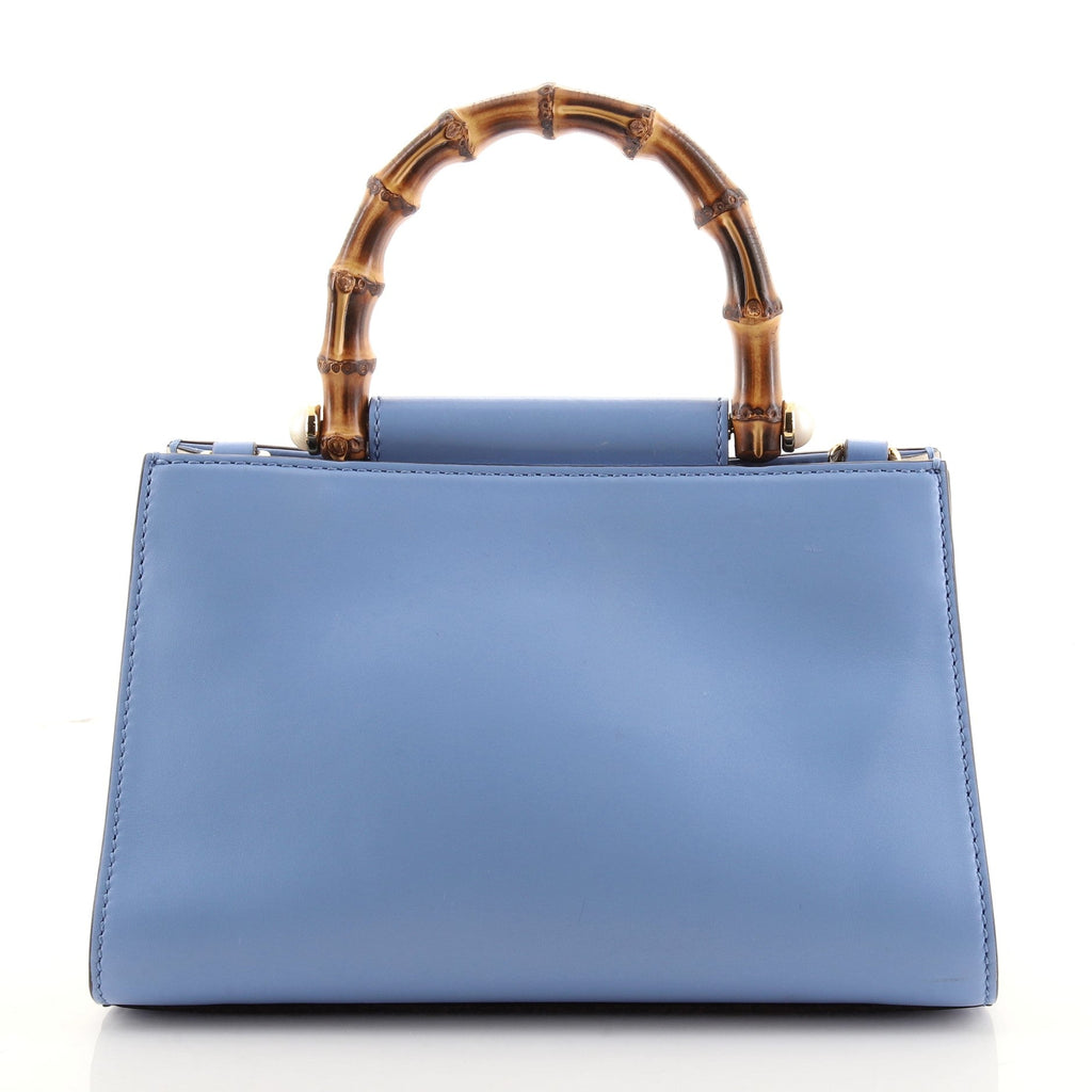 Nymphaea Top Handle Bag Leather Mini