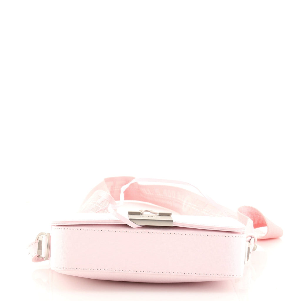 Binder Clip Flap Bag Leather Mini