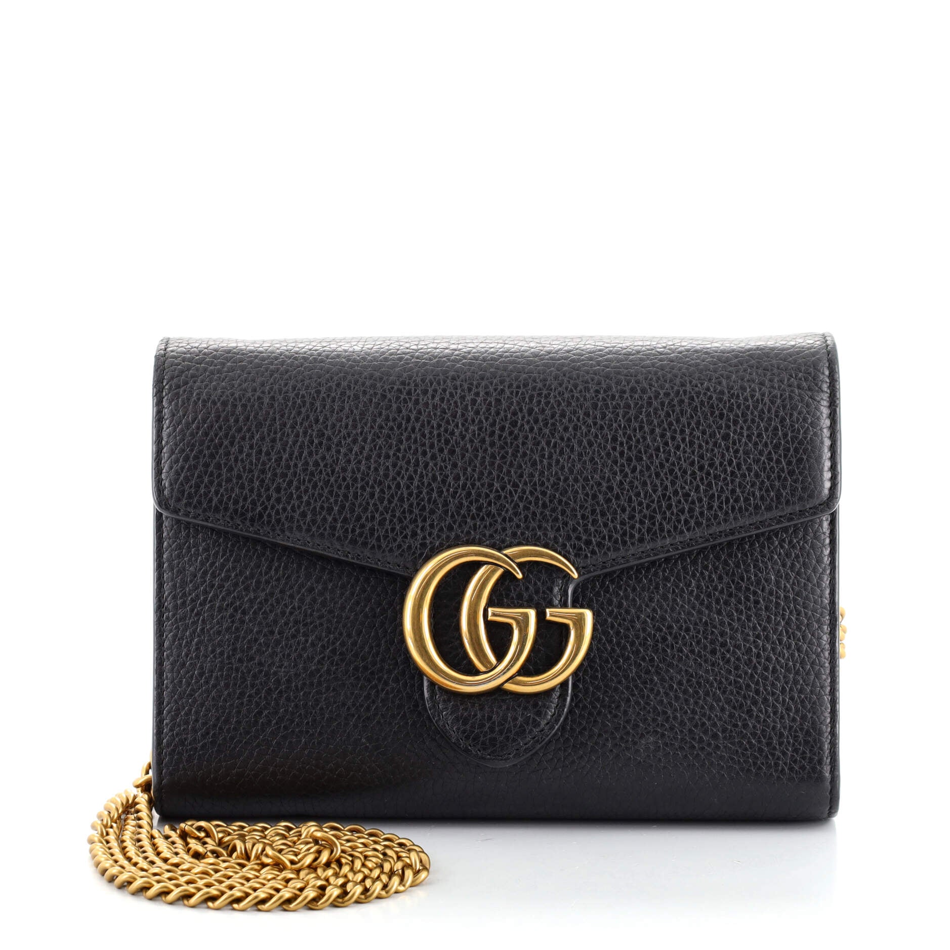 GG Marmont Chain Wallet Leather Mini