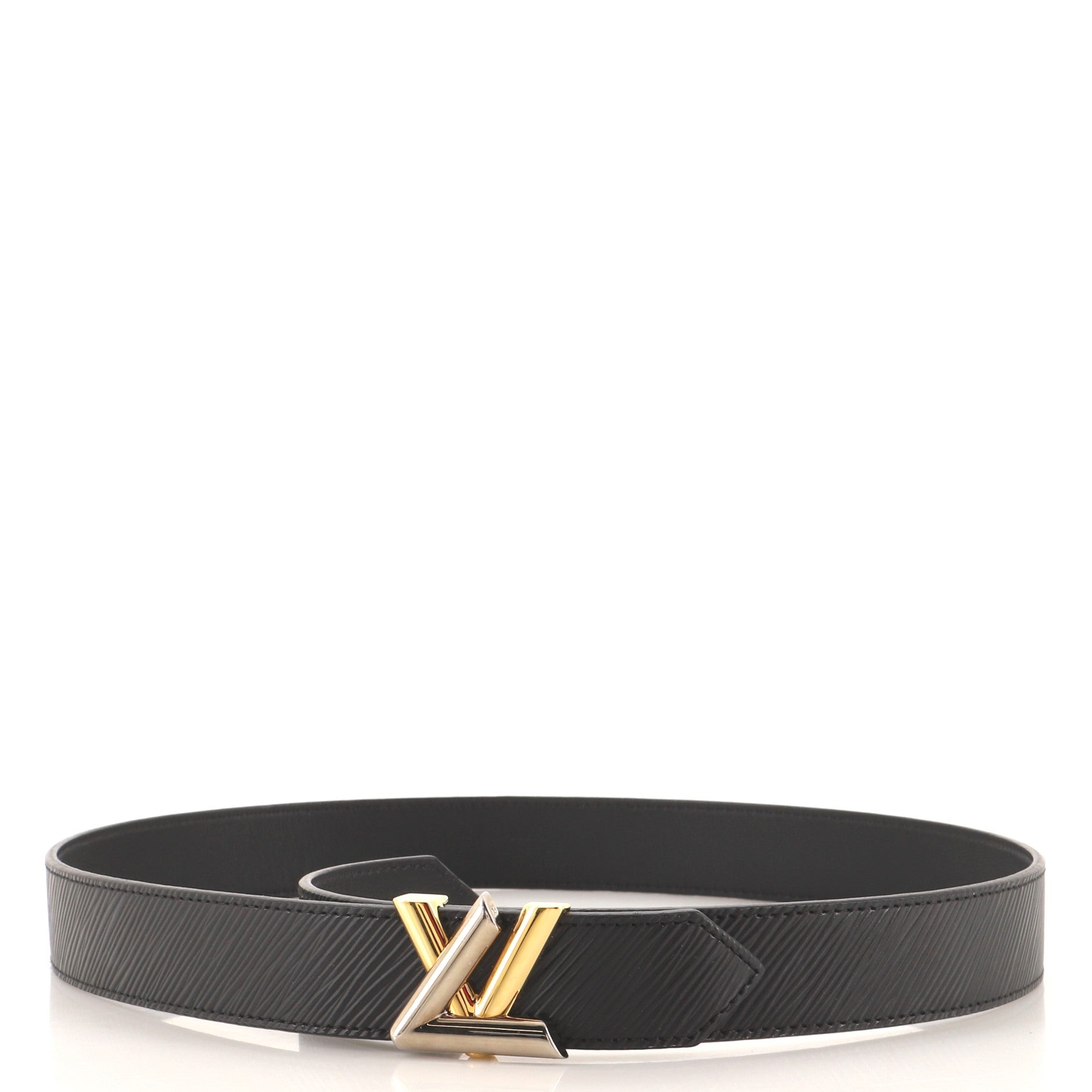 LV Twist Belt Epi Leather Medium 85