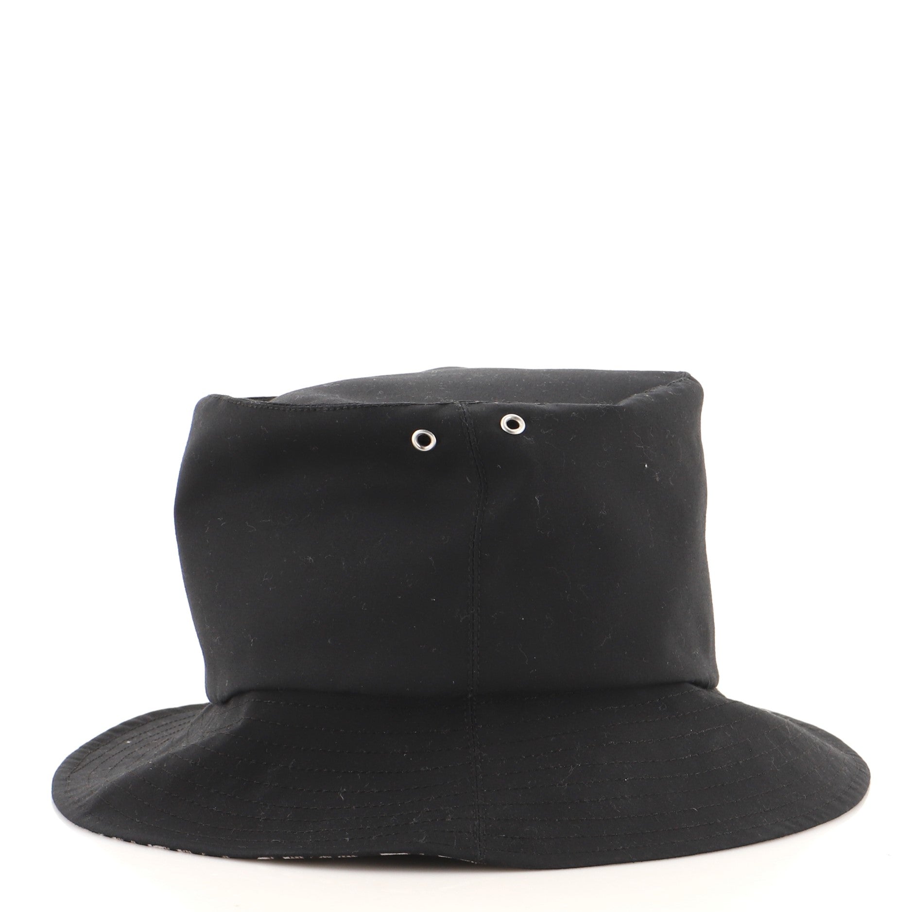 Teddy D Reversible Bucket Hat Cotton and Oblique Canvas Medium