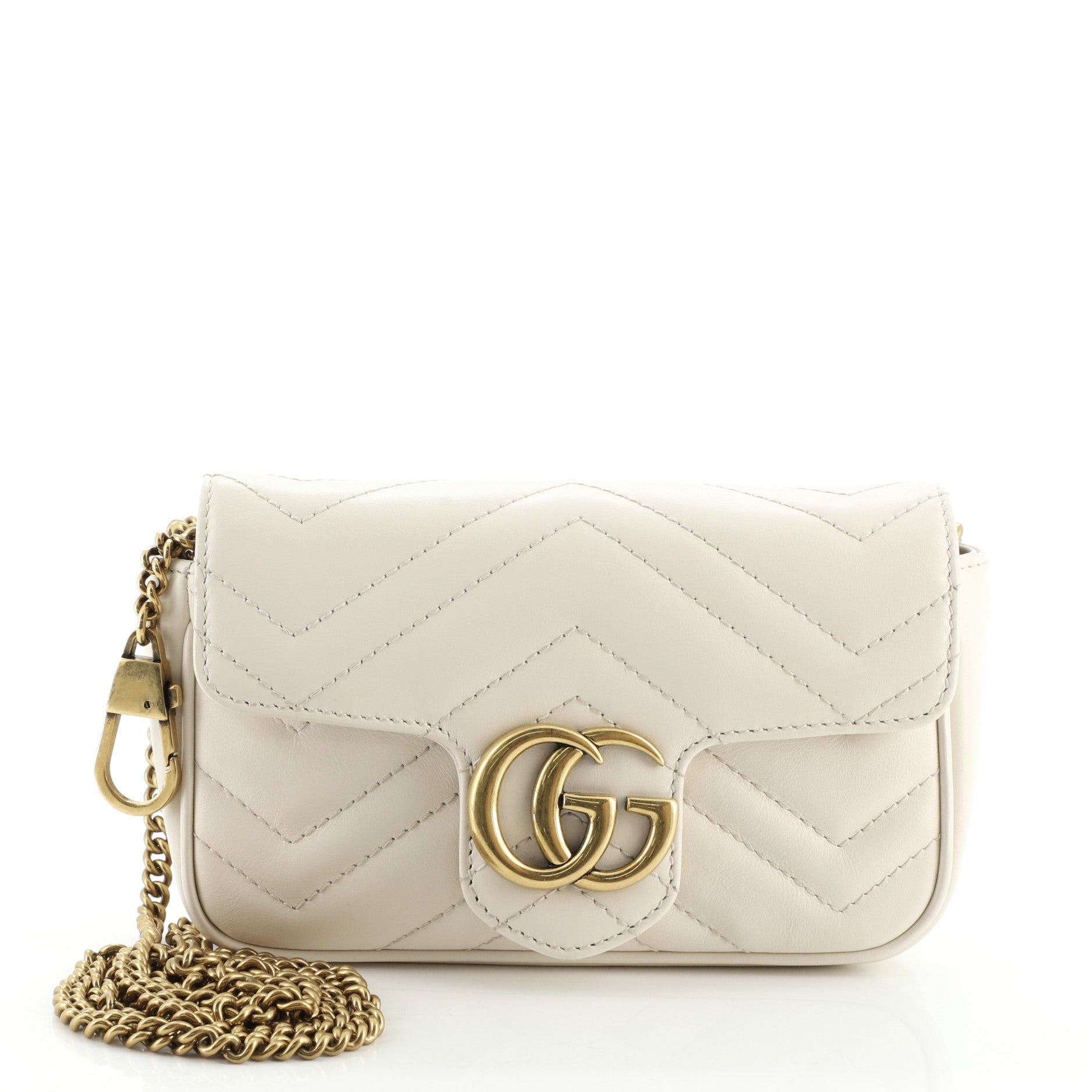 GG Marmont Flap Bag Matelasse Leather Super Mini