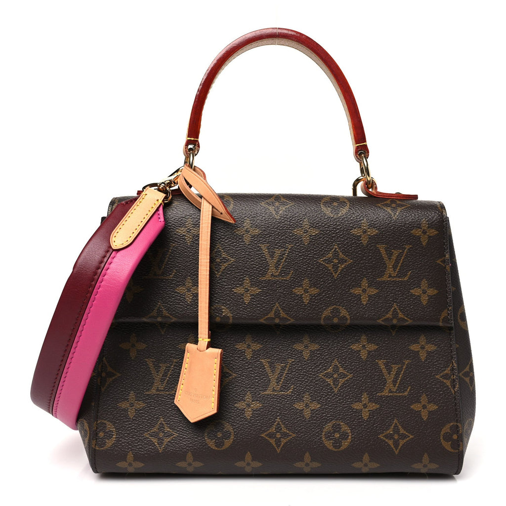 Monogram Cluny BB Bordeaux Fuchsia