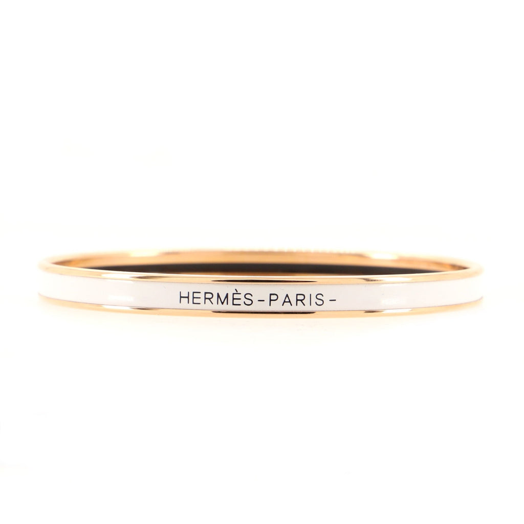 Uni Bangle Bracelet Enamel Extra Narrow