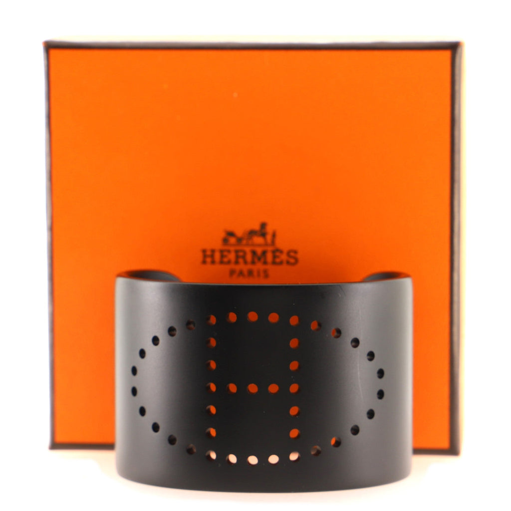 Evelyne Cuff Bracelet Brushed Metal Small