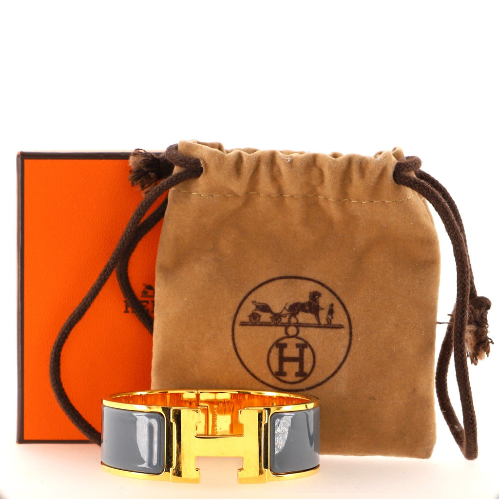 Clic Clac H Bracelet Enamel Wide
